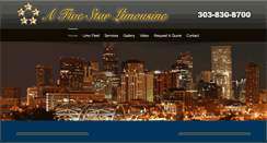 Desktop Screenshot of afivestarlimo.com